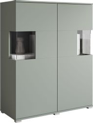 INOSIGN Highboard "Kenia" 1 Stk. tlg. Modernes Highboard mit Glastüren, Bre günstig online kaufen
