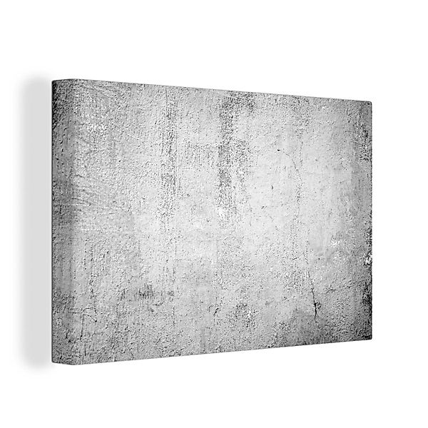 OneMillionCanvasses® Leinwandbild Beton - Grau - günstig online kaufen