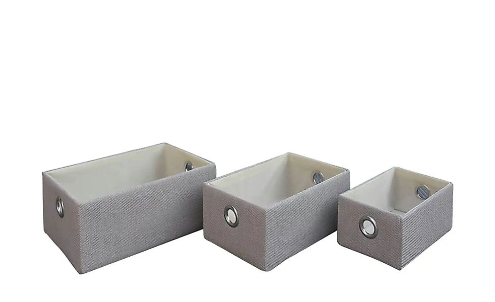 Korbset 3-teilig  Betis ¦ beige ¦ Papier Aufbewahrung > Körbe - Höffner günstig online kaufen