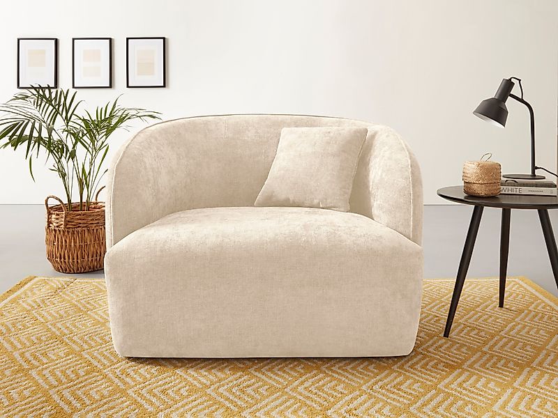 andas Sessel Knautschzone, auch mit Bouclé-Bezug günstig online kaufen
