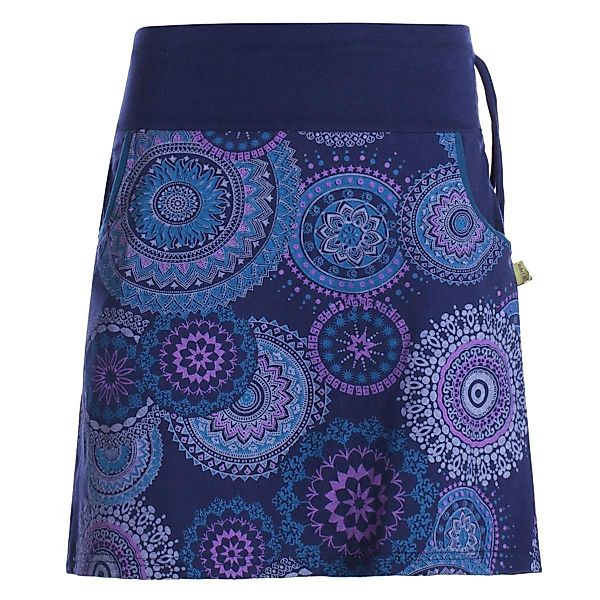 Vishes Minirock Kurzer Damen Baumwoll-Rock Taschen-Rock günstig online kaufen