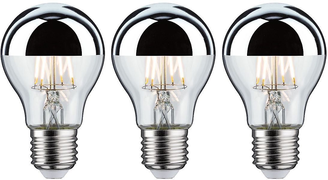 Paulmann LED-Leuchtmittel 3er Pack 6,5W Kopfspiegel günstig online kaufen