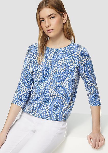 s.Oliver 3/4-Arm-Shirt Shirt aus Viskosestretch in günstig online kaufen