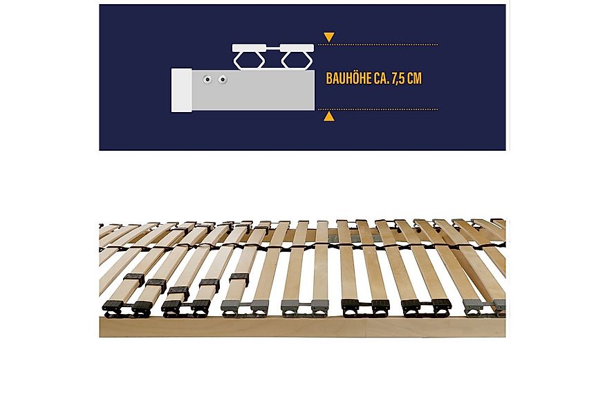 Lattenrost Easy 4 all BeCo 160x200 mit verstellbarem Kopfteil, Beco, 28 Lei günstig online kaufen