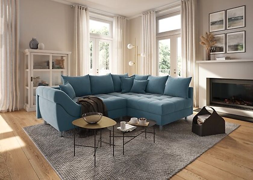COLLECTION AB Ecksofa »Innsbruck L-Form« inklusive Federkern, Recamiere lin günstig online kaufen