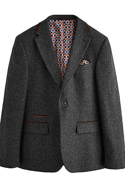 Next Sakko Regular Fit Anzugsakko aus Wollmischung mit Besatz (1-tlg) günstig online kaufen