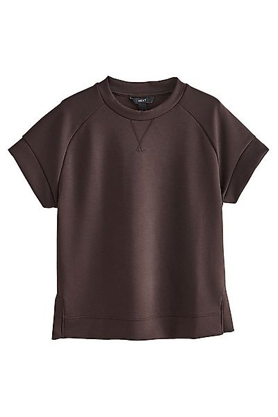 Next Kurzarmshirt Premium Fließendes Oberteil mit Flügelärmeln (1-tlg) günstig online kaufen