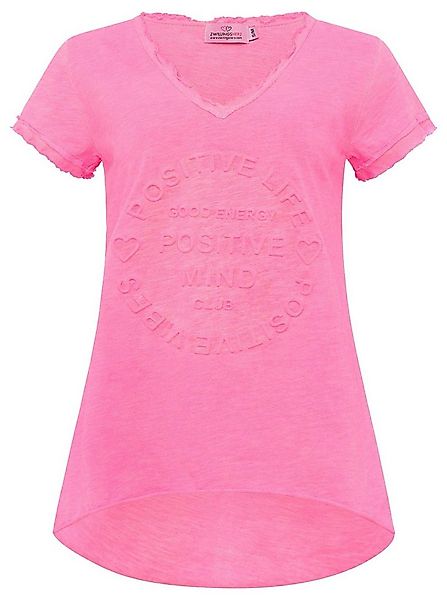 Zwillingsherz T-Shirt Damen T-Shirt Positive Mind in verschiedenen Farben A günstig online kaufen