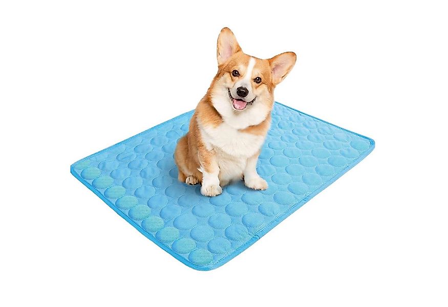 Kaket Hundematte Kühlmatte Hund blau, für Drinnen, Draußen und Auto günstig online kaufen