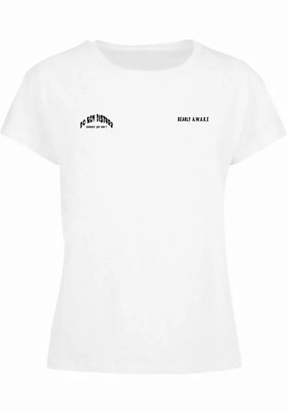 Merchcode T-Shirt Merchcode Damen Ladies Barely Awake Box Tee (1-tlg) günstig online kaufen