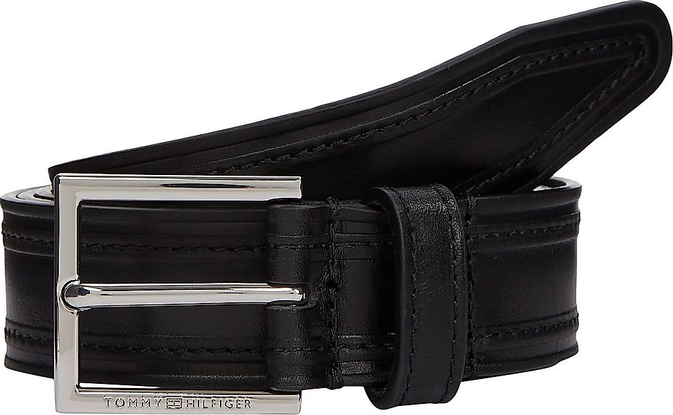 Tommy Hilfiger Ledergürtel HUDSON EMBOSS LEATHER 3.0 Größenverstellbar günstig online kaufen