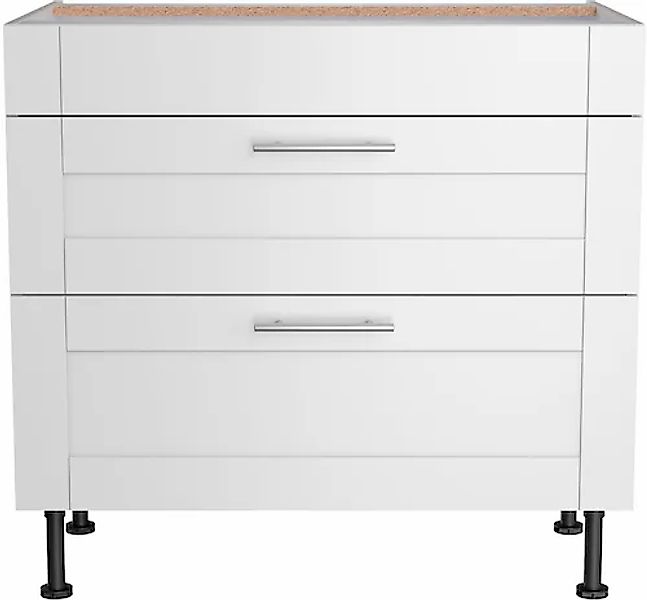 KOCHSTATION Kochfeldumbauschrank »KS-Ahus« Breite 90 cm günstig online kaufen