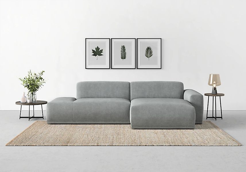 TRENDMANUFAKTUR Ecksofa "Braga, mit hochwertigem Kaltschaum, L-Form, in Cor günstig online kaufen