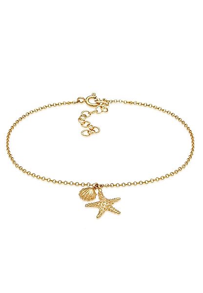 Elli Armband Armkettchen Seestern Muschel 925 günstig online kaufen
