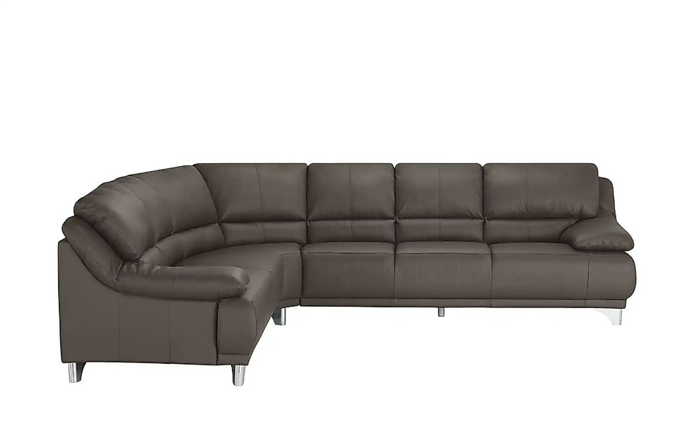 divanotti Ecksofa aus Echtleder Maranello ¦ braun ¦ Maße (cm): B: 295 H: 87 günstig online kaufen