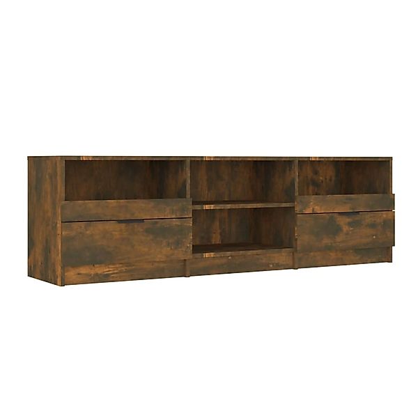 vidaXL TV-Schrank Räuchereiche 150x33,5x45 cm Holzwerkstoff 817114 günstig online kaufen