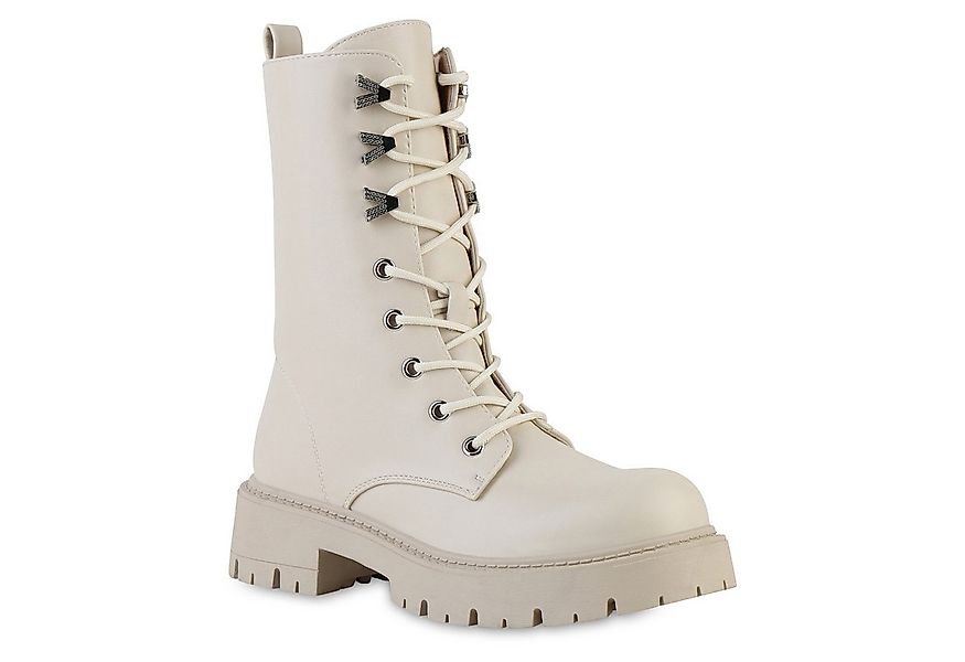 VAN HILL 841823 Schnürstiefel Damen Leicht Gefüttert Schnürstiefel Stiefel günstig online kaufen