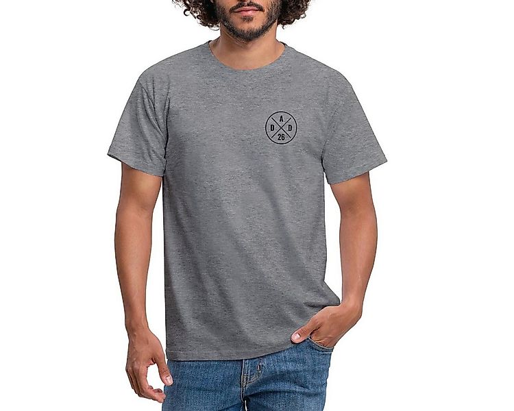 Spreadshirt T-Shirt Dad 2026 Modernes Papa Logo Geschenk Männer T-Shirt (1- günstig online kaufen