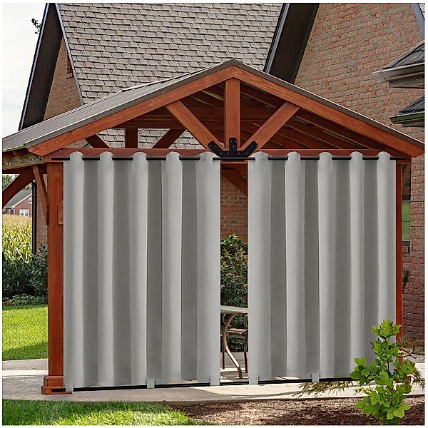 Qelus Outdoorgardine Blickdicht Vorhänge Wasserdicht,Outdoor Vorhang günstig online kaufen