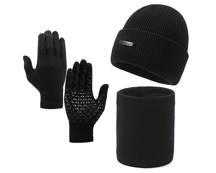 Coonoor Mütze & Schal Wintermütze-Schal Set,Schlauchschal mit Fleecefutter, günstig online kaufen