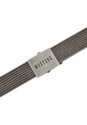 MUSTANG Stoffgürtel Gewaschenes Rillenband, Klemmverschluss aus günstig online kaufen
