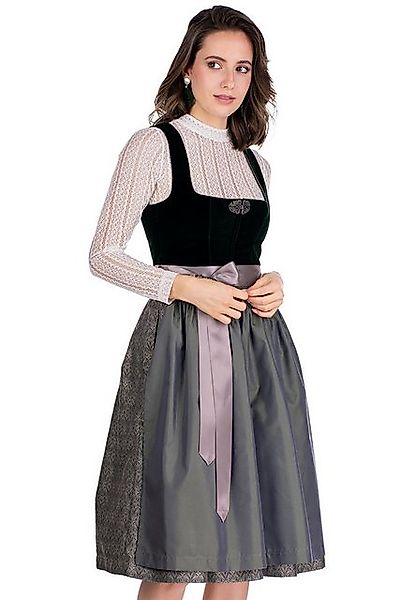 MarJo Dirndl Samt Dirndl 2tlg. - SWANTJE - flaschengrün günstig online kaufen