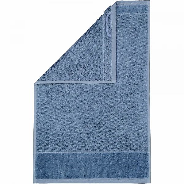 Möve Handtücher Bamboo luxe - Farbe: steel blue - 847 - Gästetuch 30x50 cm günstig online kaufen