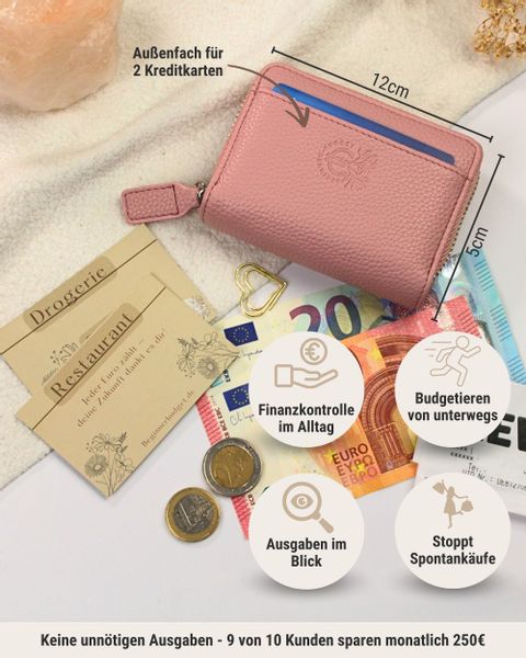 BeginnerBudget Mini Geldbörse Budget Portemonnaie Damen günstig online kaufen