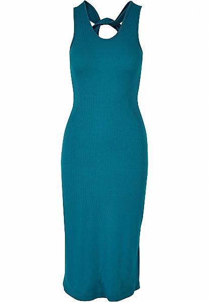 URBAN CLASSICS Shirtkleid "Urban Classics Damen Ladies Midi Sleeveless Rib günstig online kaufen