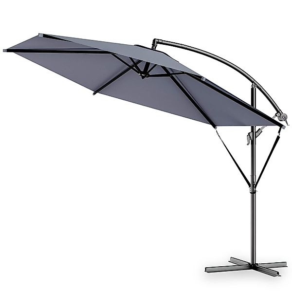 Kingsleeve Sonnenschirm, 300 cm Leichtgängiges Kurbelsystem günstig online kaufen