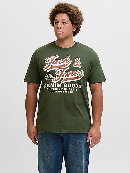Jack & Jones PlusSize T-Shirt JJELOGO TEE SS ONECK 2 COL AW25 NOOS PLS günstig online kaufen