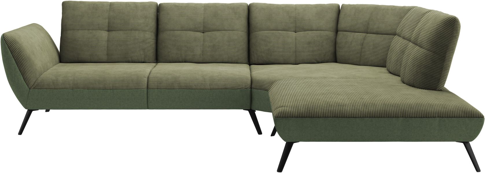 PLACES OF STYLE Ecksofa "Mikado L-Form" inkl. Sitztiefenverstellung und Arm günstig online kaufen