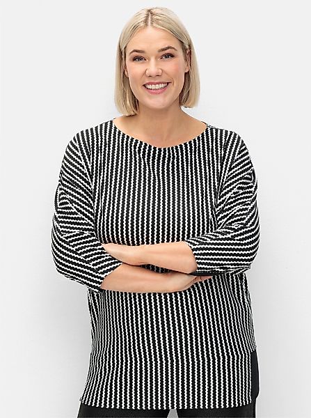 Sheego T-Shirt 3/4-Arm-Shirt günstig online kaufen