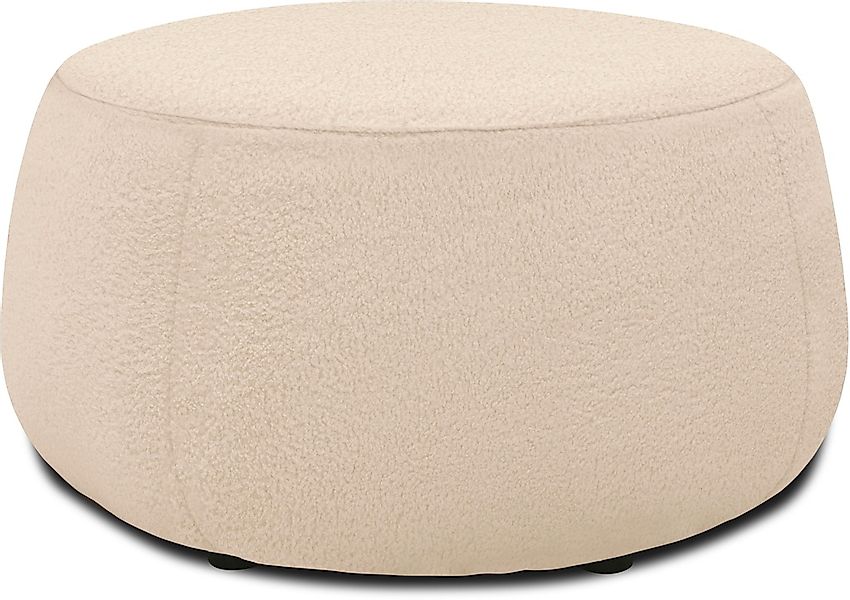 DOMO collection Hocker "800012" Hocker rund gepolstert günstig online kaufen