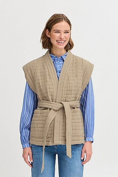 b.young Strickjacke BYESTINO WAISTCOAT - modische Weste mit Steppungen günstig online kaufen