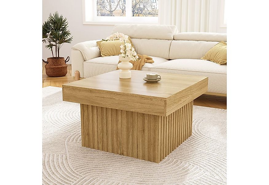Merax Couchtisch Holz Satztisch Wohnzimmertisch (1-St), Wohnzimmertisch Kaf günstig online kaufen