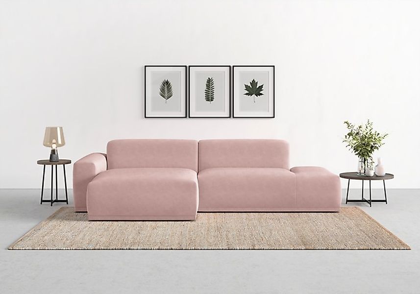 TRENDMANUFAKTUR Ecksofa »Braga, mit hochwertigem Kaltschaum, L-Form, in Cor günstig online kaufen