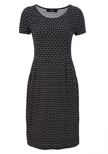 Aniston SELECTED Jerseykleid, mit bunten Punkten günstig online kaufen