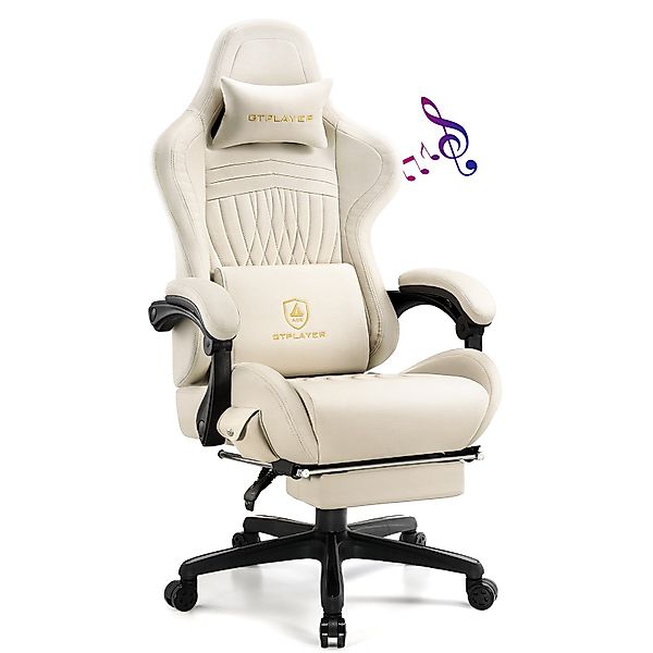 GTPLAYER Gaming-Stuhl ergonomischer Bürostuhl mit HIFI günstig online kaufen