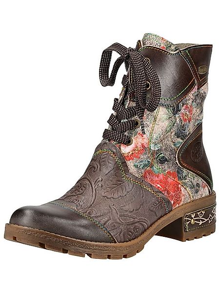 LAURA VITA LAURA VITA Stiefelette Lederimitat/Textil Schnürstiefelette günstig online kaufen