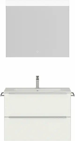 nobilia® Badmöbel-Set »Levere« vormontiert, mit Soft-Close, 2 Stk. tlg. günstig online kaufen