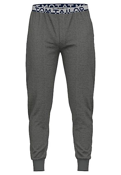 TOM TAILOR Pyjamahose Brügge mit seitlichen Taschen und Logo-Bund günstig online kaufen