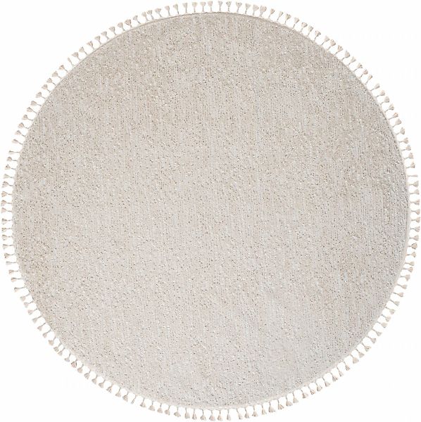 Myflair Möbel & Accessoires Hochflor-Teppich »Moroccan Pureness«, rund, 24 günstig online kaufen