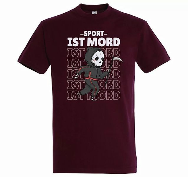 Youth Designz T-Shirt "Sport ist Mord" Herren T-Shirt mit lustigem Spruch günstig online kaufen