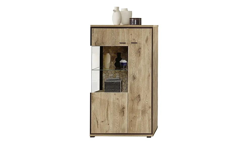 uno Vitrine  Ruben ¦ holzfarben ¦ Maße (cm): B: 80 H: 144 T: 40.0 Schränke günstig online kaufen