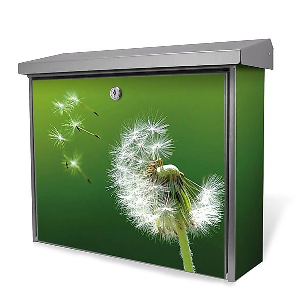 Banjado Briefkasten Edelstahl 38.5x31.5x12cm Ohne Zeitungsfach Inkl. Montag günstig online kaufen