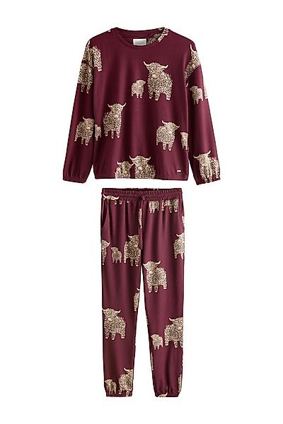 Next Pyjama Weicher, langärmeliger Schlafanzug (2 tlg) günstig online kaufen