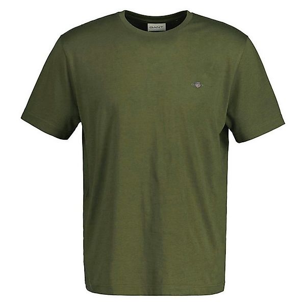 Gant T-Shirt Herren T-Shirt 1er Pack Baumwolle Reg Shield (Packung, 1er Pac günstig online kaufen