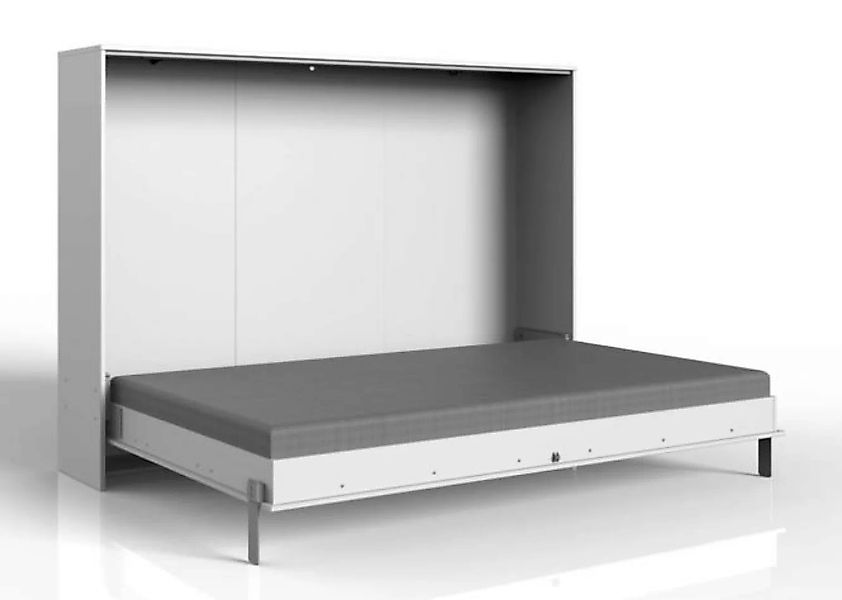 140 x 200 Klappbett horizontal inkl. Lattenrost JUIST von Wimex / Weiß günstig online kaufen