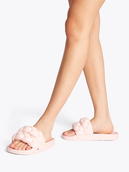 Tommy Jeans TJW BRAIDED SLIDE Pantolette, günstig online kaufen